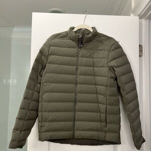 Lululemon Men's Navigator Down Olive Jacket